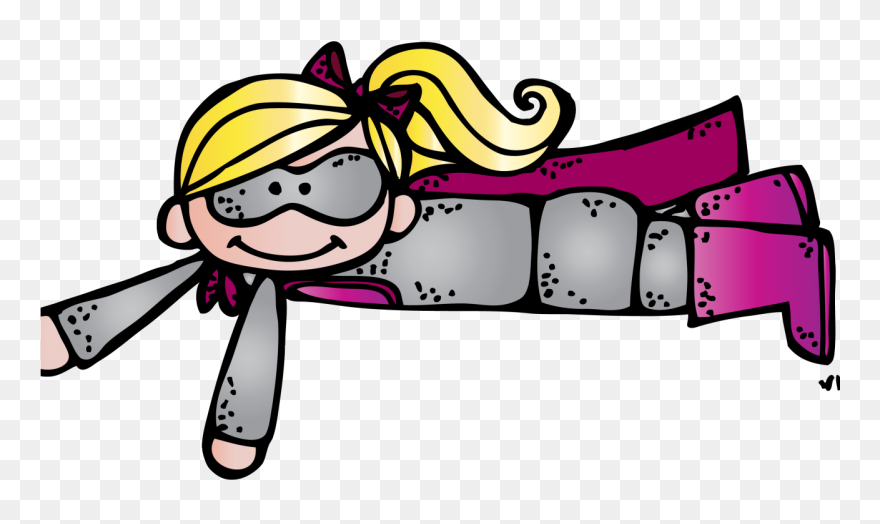 Melonheadz Girl Superhero Clipart - Png Download