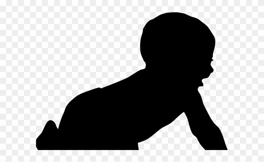 Islamic Injunction On Baby Mama, Baby Daddy - Baby Crawling Clipart Black And White - Png Download