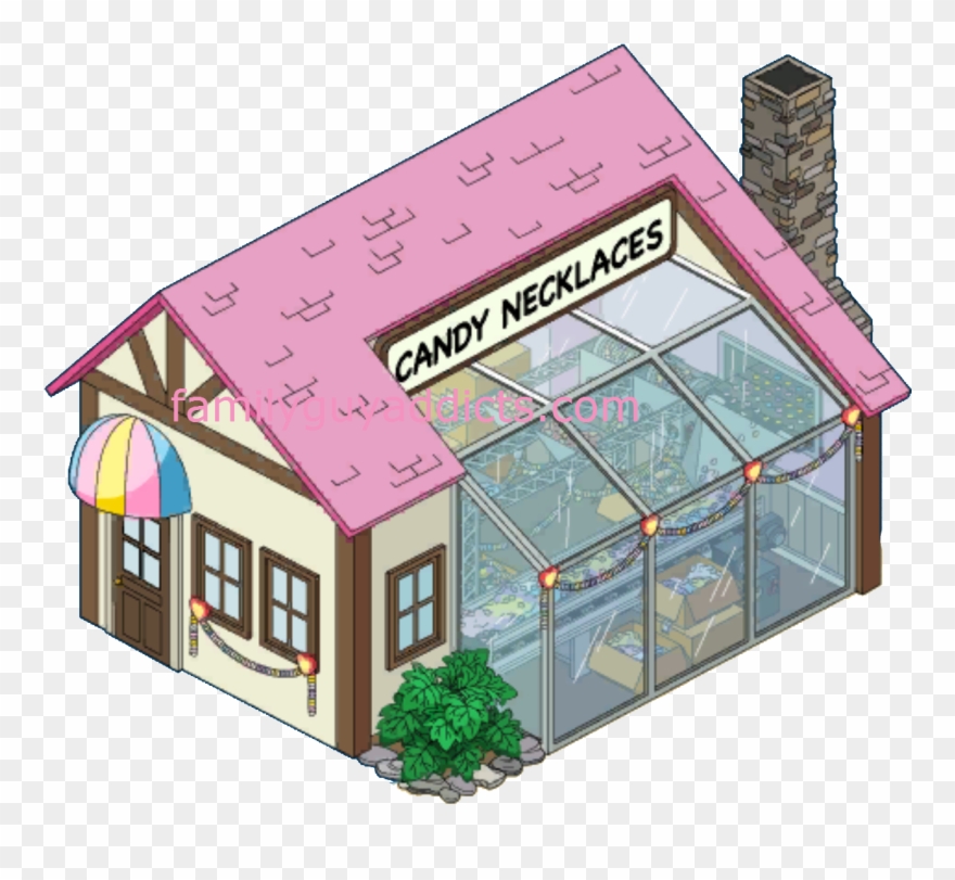 Sweetbottom's Candy Necklace Factory Clipart