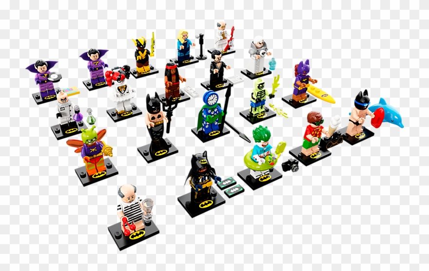 The Lego® Batman Movie Series 2 - Lego Batman Movie Minifigures Clipart