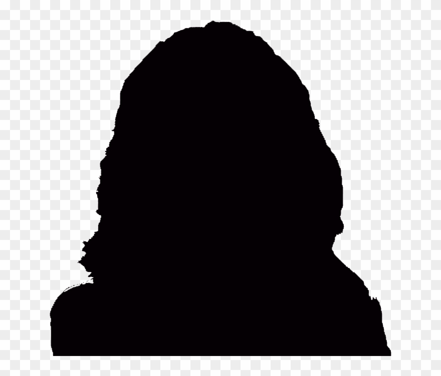 Chloe Season3 Interview Silhouette Black Transparent - Silhouette Clipart