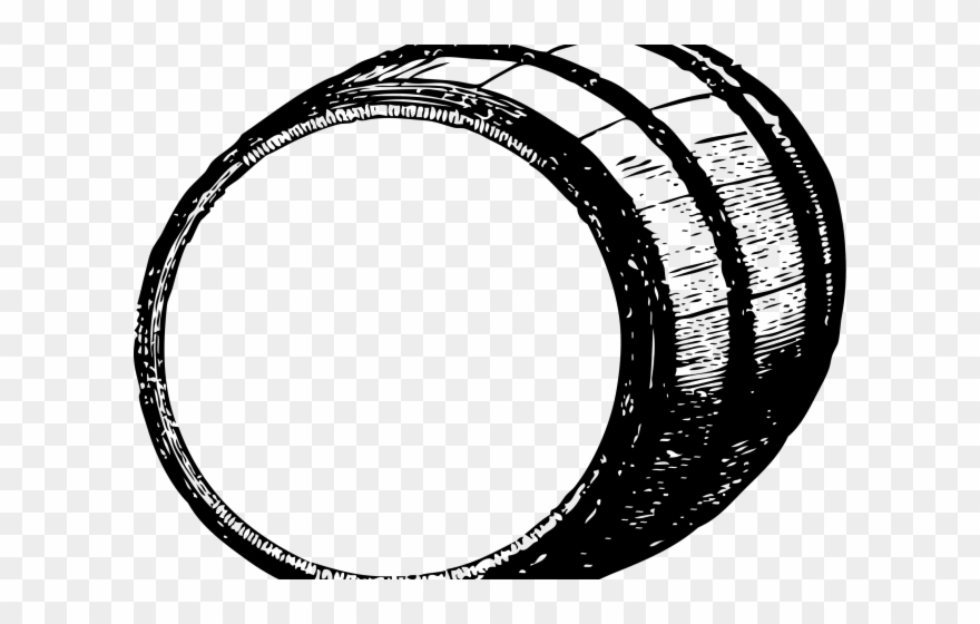 Barrel Clipart Black And White Whiskey Barrel Png Download 4167520 Pinclipart