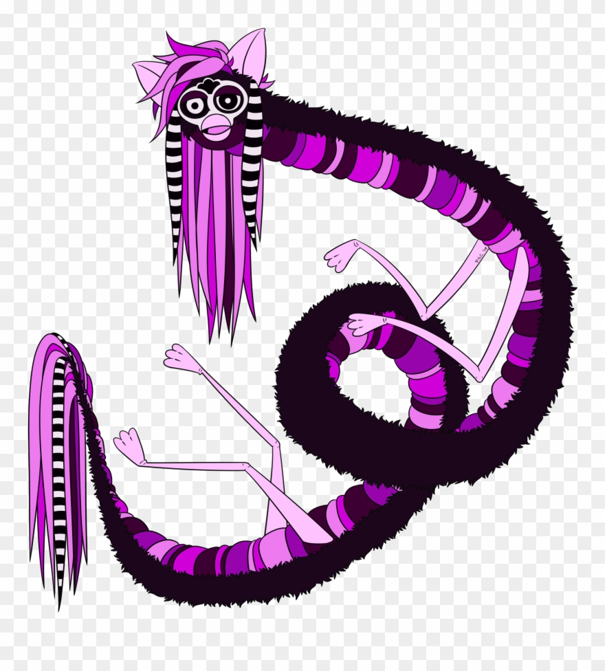 Almond The Odd Furby - Illustration Clipart