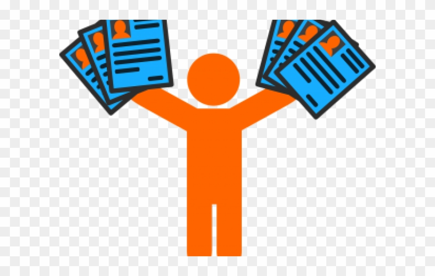 Notice Clipart Weekly Update - Handing Out Flyers Clipart - Png Download