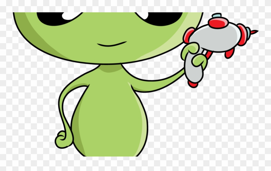 Cartoon Alien Clip Art - Png Download