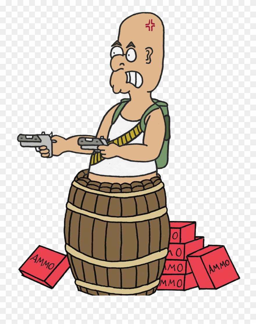 Gun Laws Or Constitutional Flaws - Cartoon Clipart