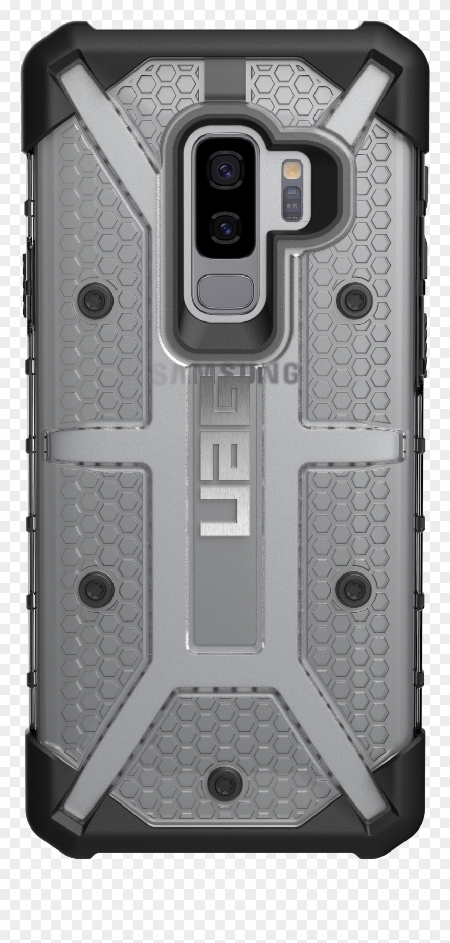 Clip Black And White Stock Transparent Armor Translucent - Чехол Uag S9 Plus - Png Download