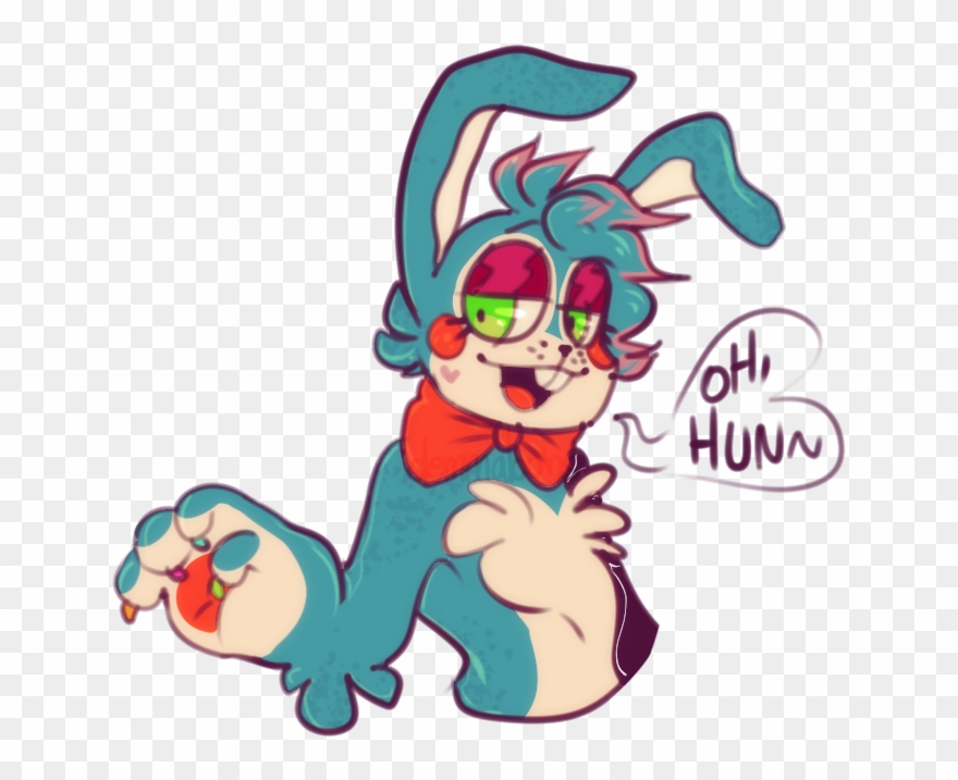 For Some Reason I Always Draw Bonnie To Warm Up This - Five Nights At Freddy's Drawings Black And White Clipart