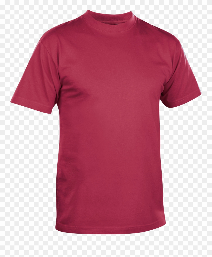 Red T-shirt - Transparent Transparent Background T Shirt Png Clipart
