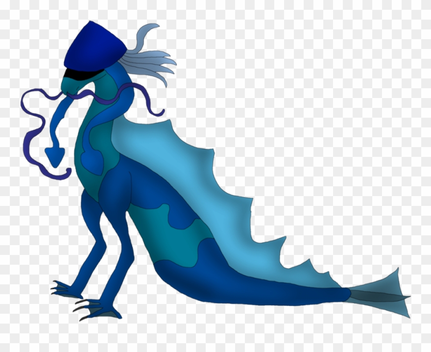 King Of Water Dragons By Fireember345 - Illustration Clipart