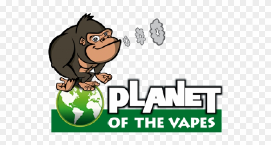 Planet Of The Vapes Logo Clipart