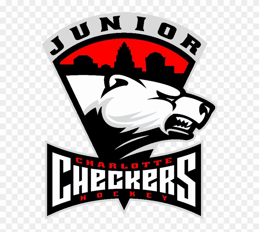 Charlotte Jr Checkers, Nc - Charlotte Checkers Logo Clipart