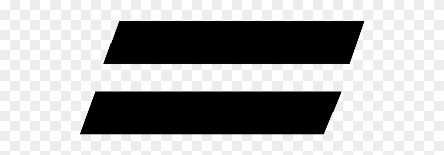 Equals Png - Black-and-white Clipart