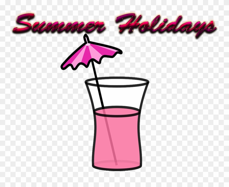 Summer Holidays Png Free Image Download - Pink Lemonade Clipart Transparent Png