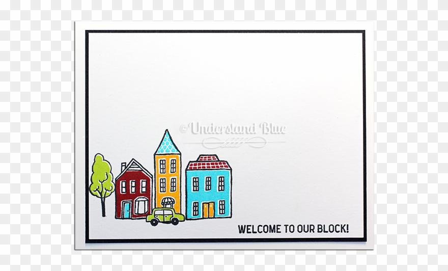 In The City Stamp Set By Understandblue - Illustration Clipart
