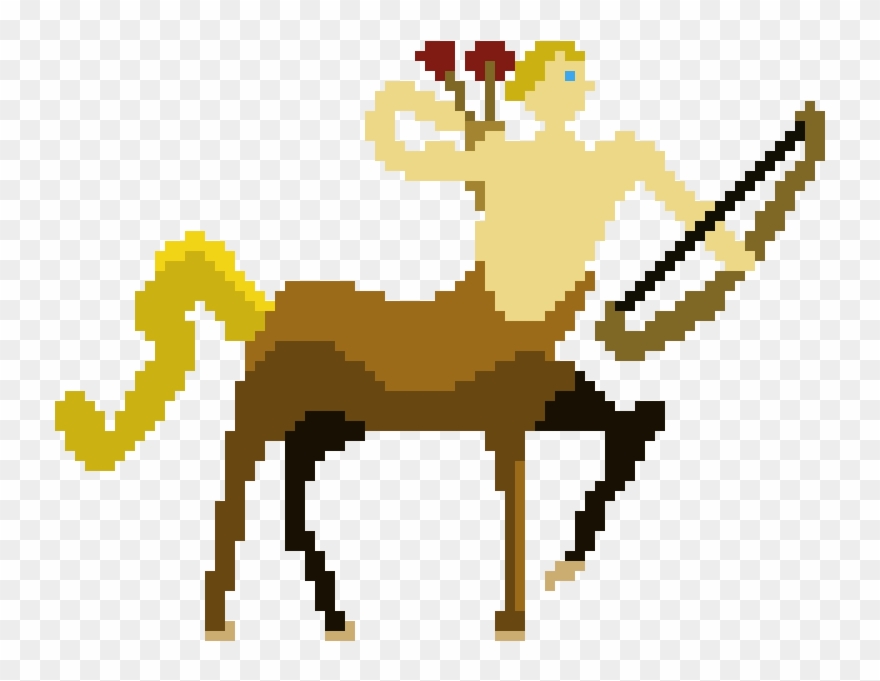 Centaur - Centaur Pixel Art Clipart