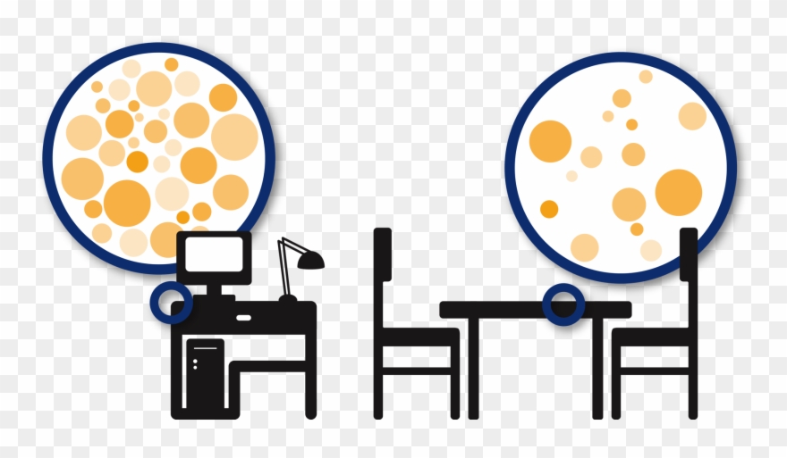 The Average Desk Has 100 Times More Bacteria Than A Clipart