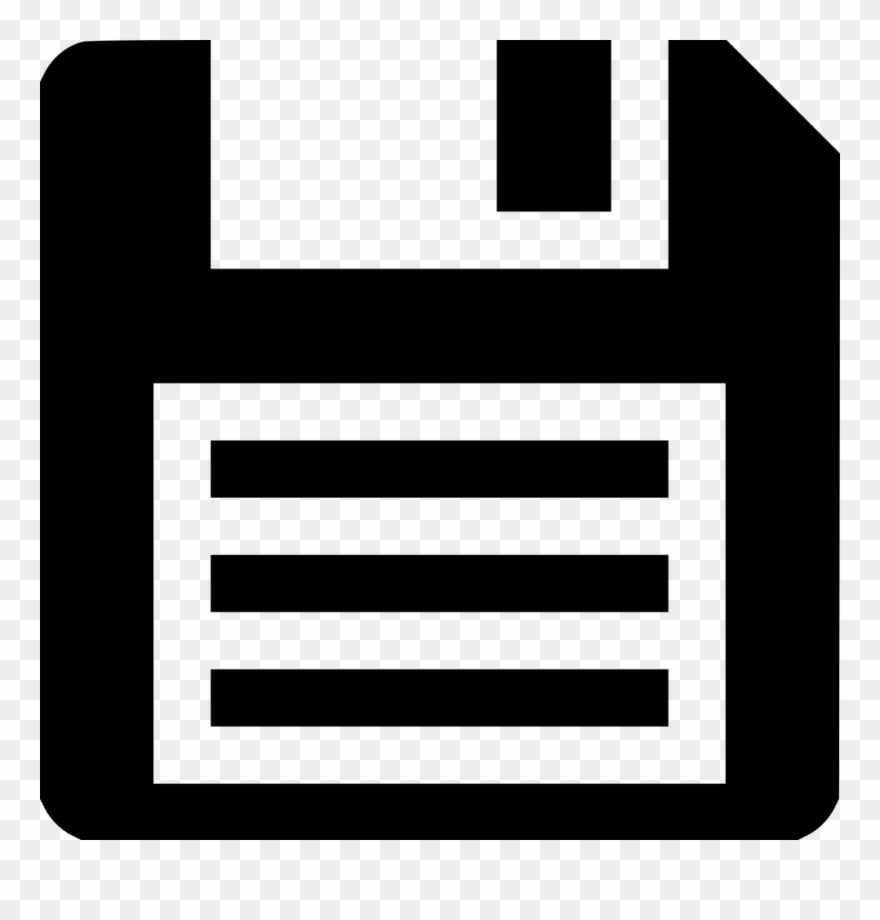 Png File - Floppy Disk Icon Clipart