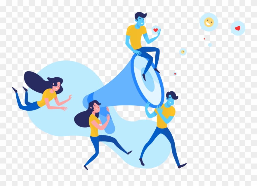 Discover Lumapps New Employee Social Advocacy Solution - Cartoon Clipart