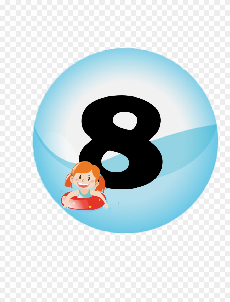 Swim Kids - Circle Clipart