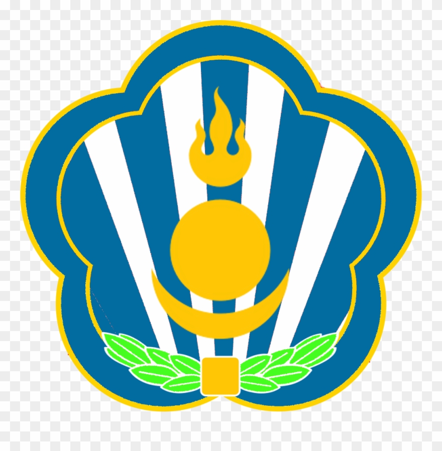 Flag Of The Mengjiang, National Emblem Of Mengjiang - Emblem Clipart