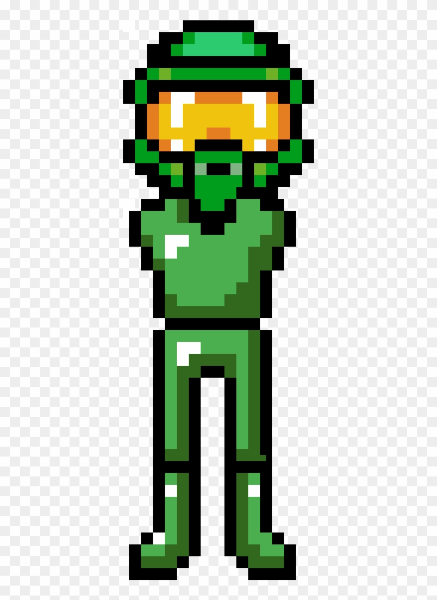 Master Chief - Pixel Art Master Chief Clipart