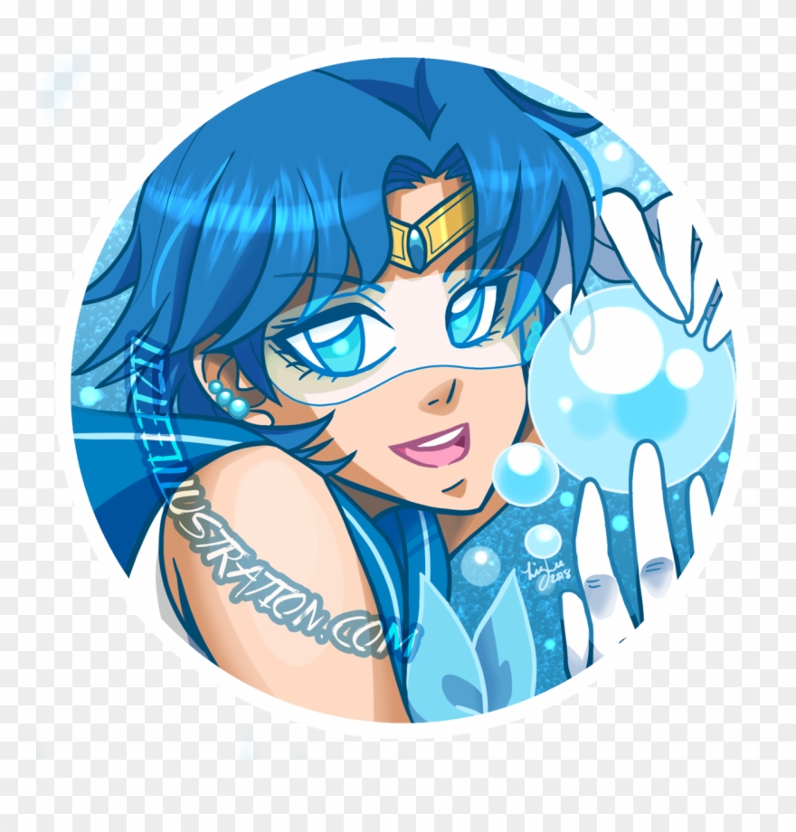 Lizleeillustration Sailor Senshi Circles For Fun, Mostly - Cartoon Clipart