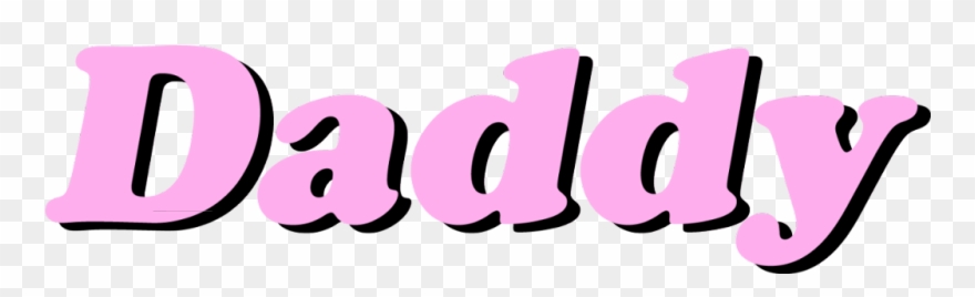 #daddy #pink #png #tumblr #aesthetic #aesthetictumblr - Daddy Png Clipart