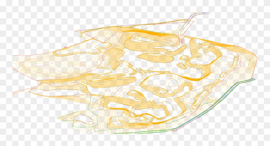 Kirkhouse Quarry - Map Clipart