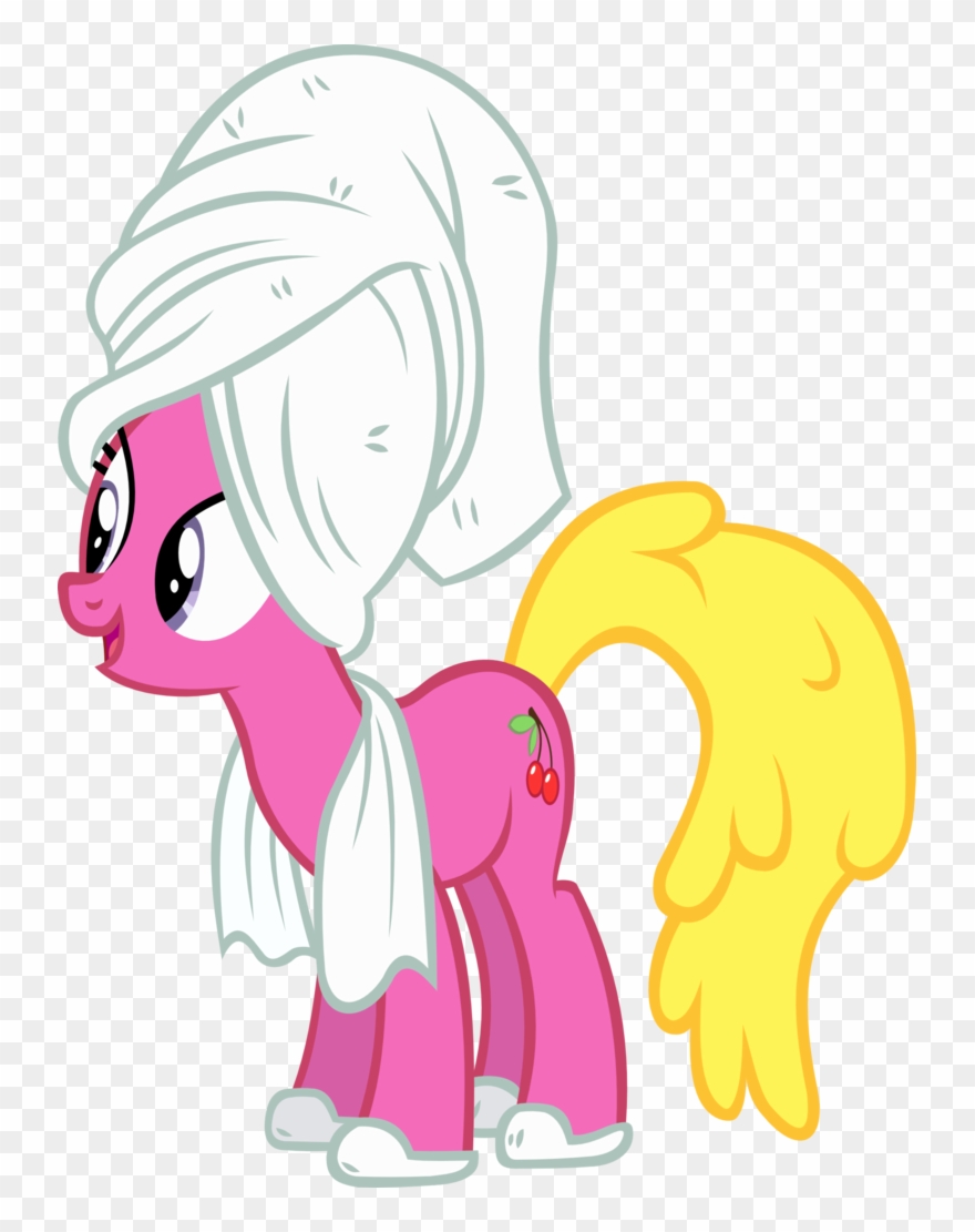 Ponytail Clipart Messy Hair - Cartoon - Png Download