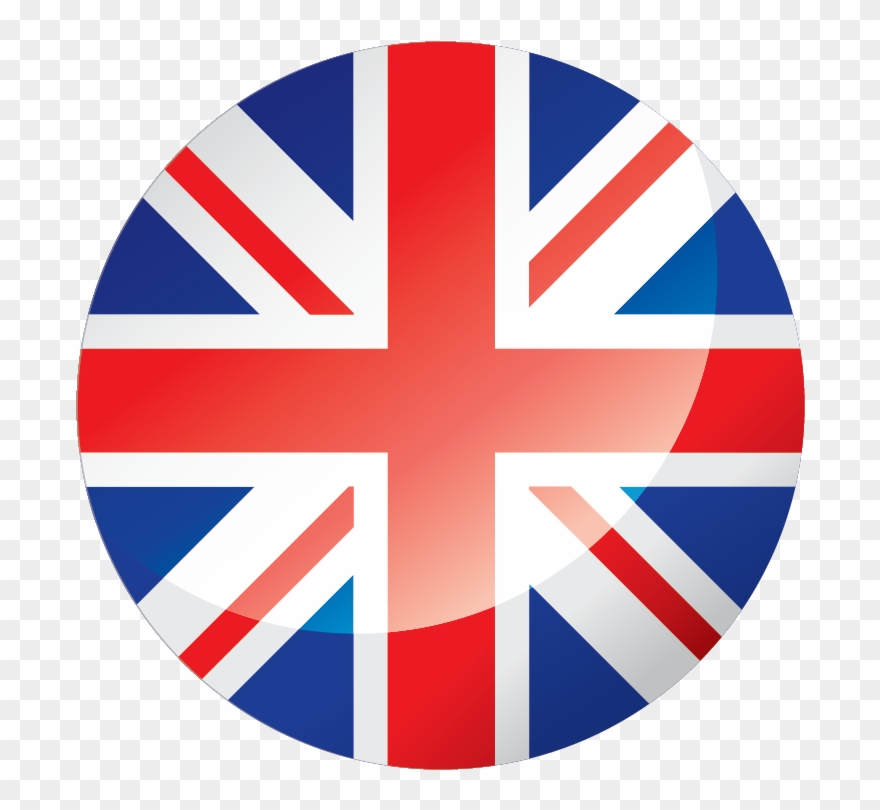 Union Jack Flag Round , Png Download - Union Jack Flag Round Clipart