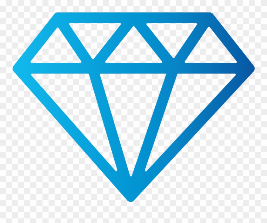 Customized Sales Training - Diamond Vector Clipart