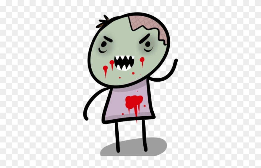 Cute Zombies Clipart