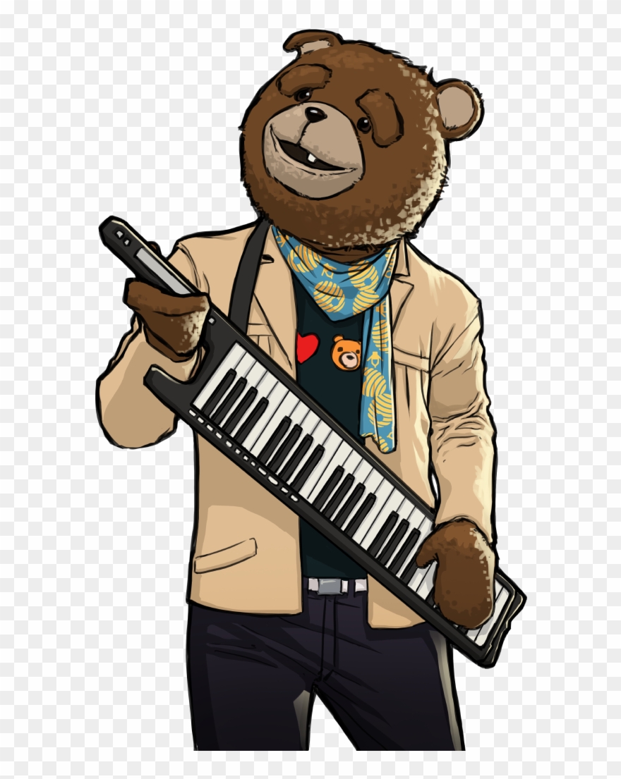 We're Glad That All's Well That Ends Well - Keytar Clipart