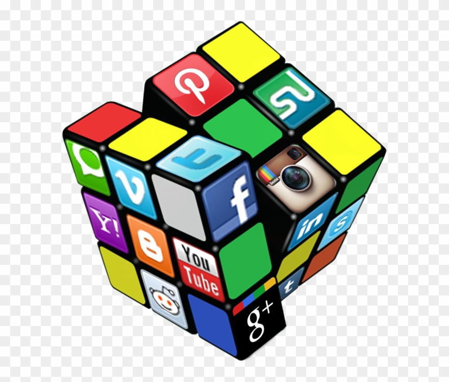 Cube Media Measurement Rubiks Optimization Marketing - تعريف مواقع التواصل الاجتماعي Clipart