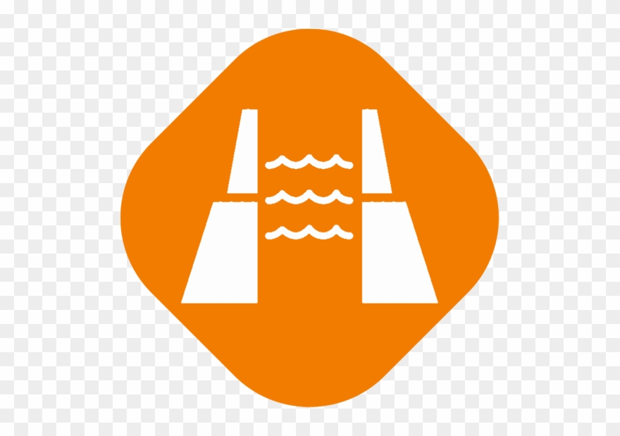 Construction Of Canals - Circle Clipart