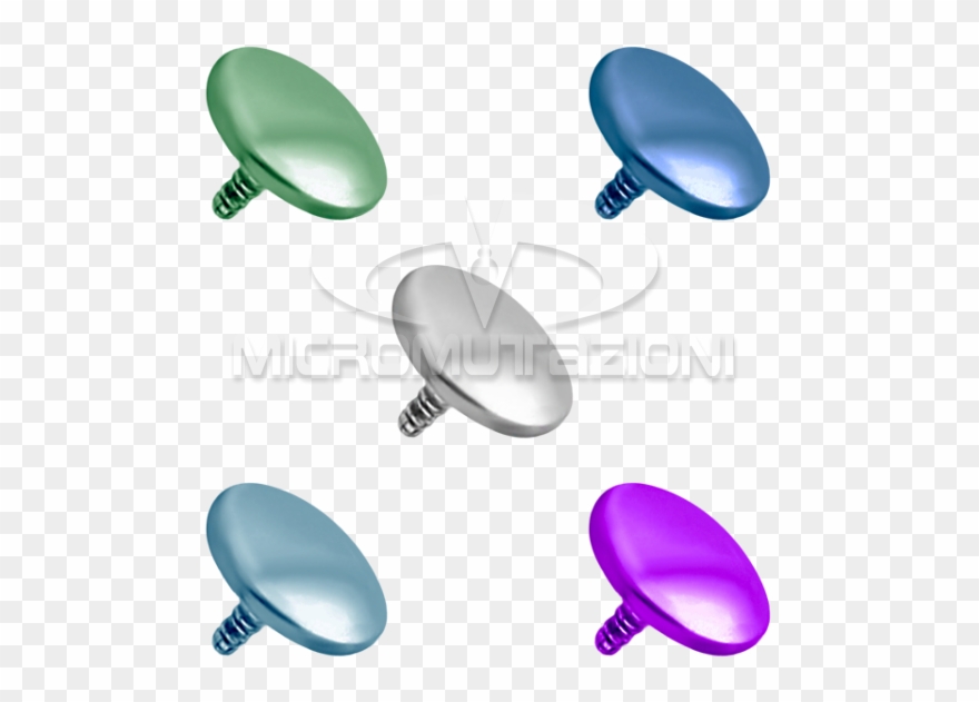 Titanium Rounded Disc Balls & Attachments - Chair Clipart