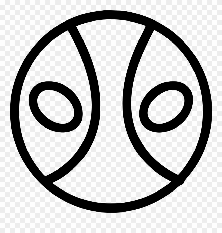 Deadpool - Globe Silhouette Png Clipart