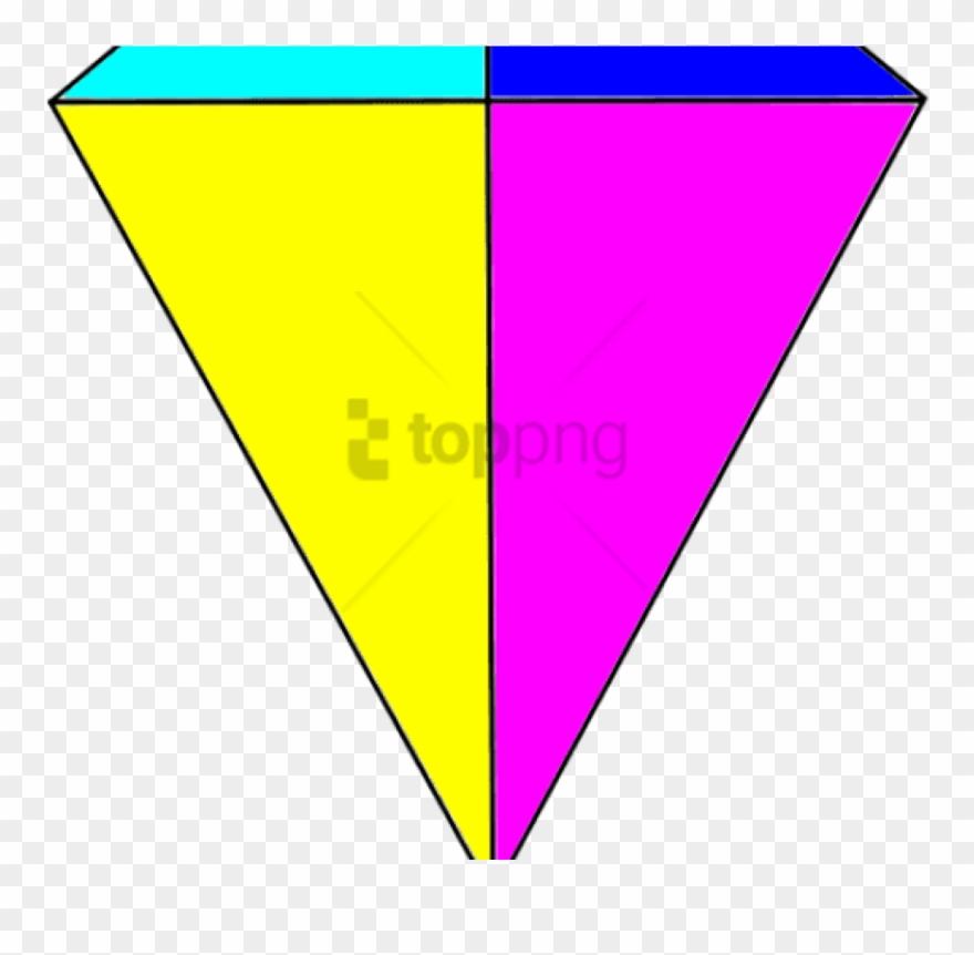 Free Png Kite- Kite Png Image With Transparent Background - Triangle Clipart