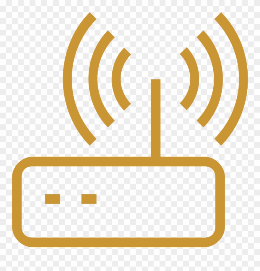 Wifi Internet Access - Radio Wave Signal Clipart