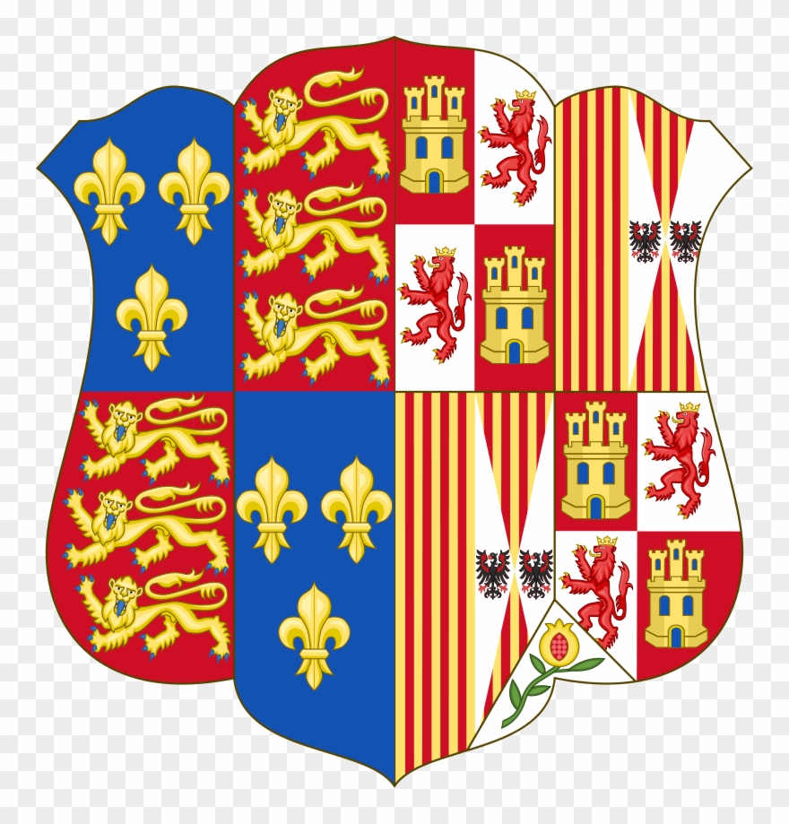Anne De Mortimer, Countess Of Cambridge , Was The Mother - Catherine Of Aragon Coat Of Arms Clipart
