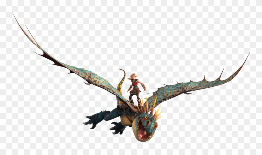Deadly Nadder - Train Your Dragon The Hidden World Astrid Clipart