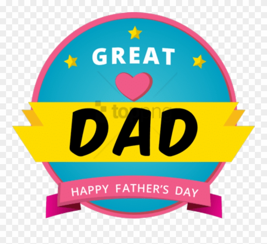 Free Png Father's Day Stickers Clipart