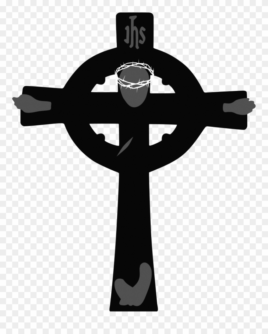 Stained Glass Cross Clip Art - Cross - Png Download