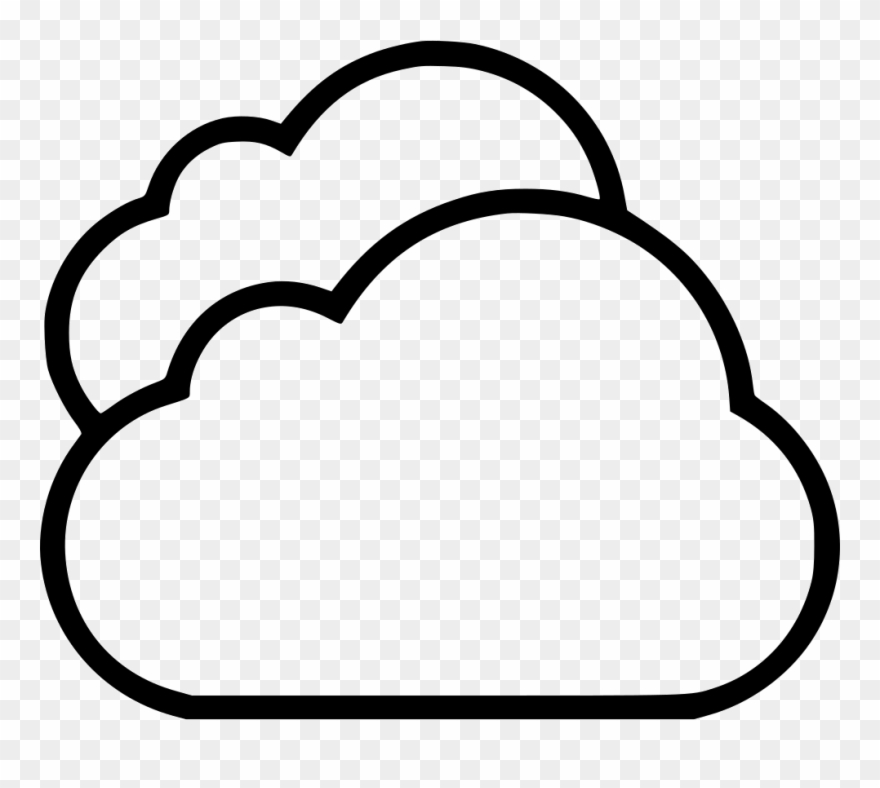 Png File Svg - Cloud Weather Icon Png Clipart