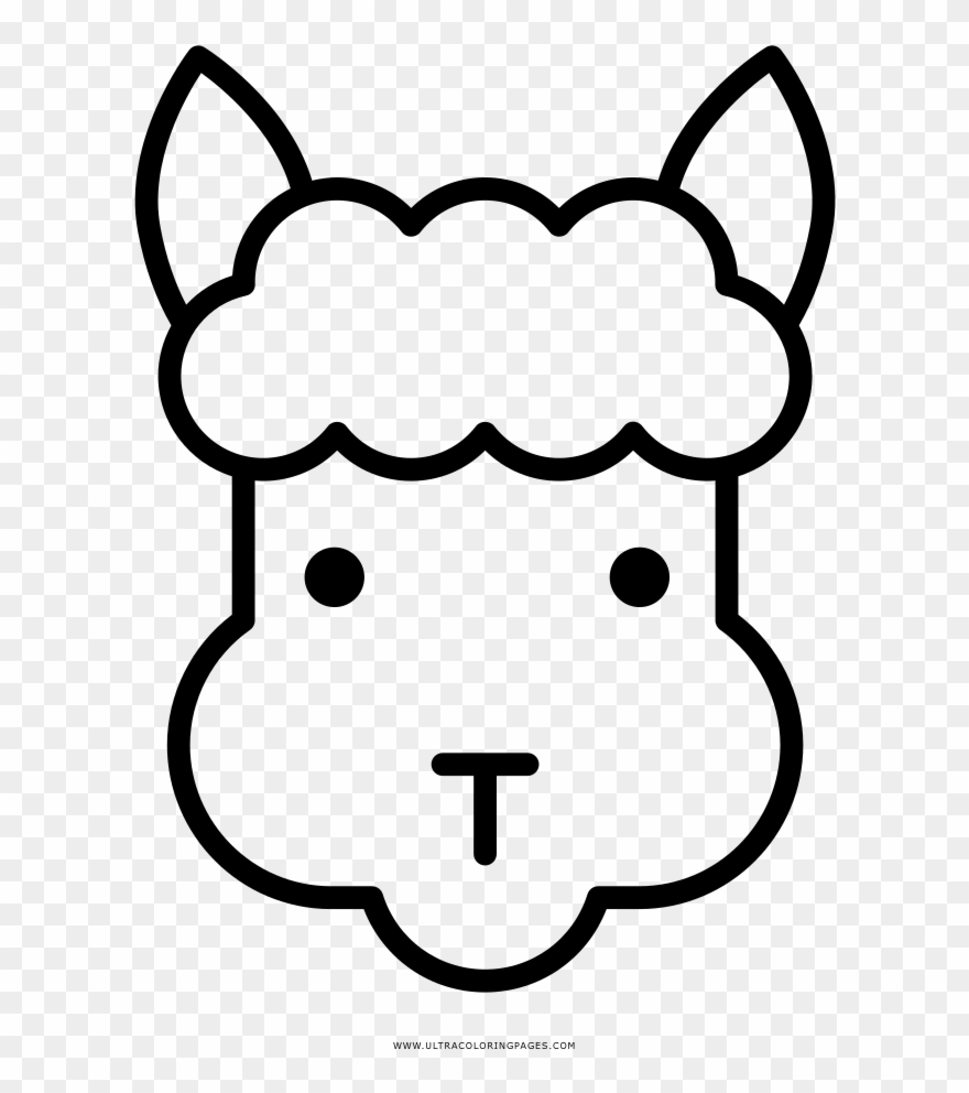 Alpaca Coloring Page Ultra Pages Cute Kawaii Phenomenal - Disegni Alpaca Da Colorare Clipart