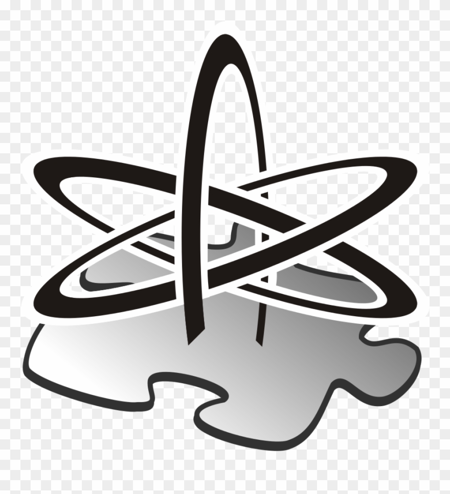 File - Atheism Template - Svg - Atheist Atom Clipart