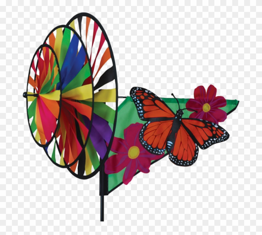 Image Of Triple Wheel Monarch Spinner - Premier Designs Spinner Clipart