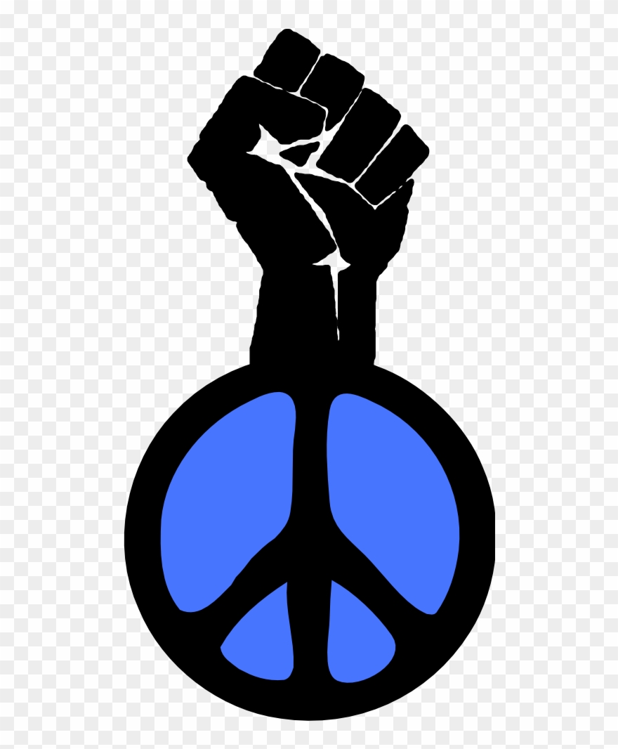 Fist Occupy Wall Street Fight The Power Peace Groovy - Rage Against The Machine Fist Clipart