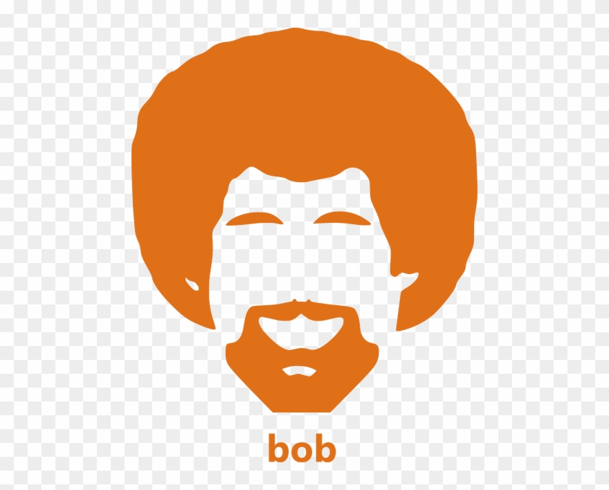 Movies, Personal Use, Bob Ross, - Bob Ross Clip Art - Png Download